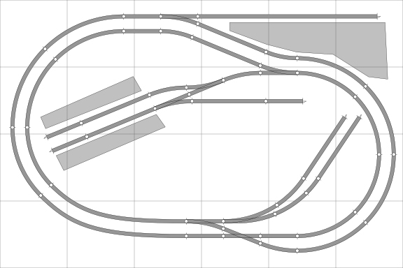 Track plan 11 | Model railway layouts plans