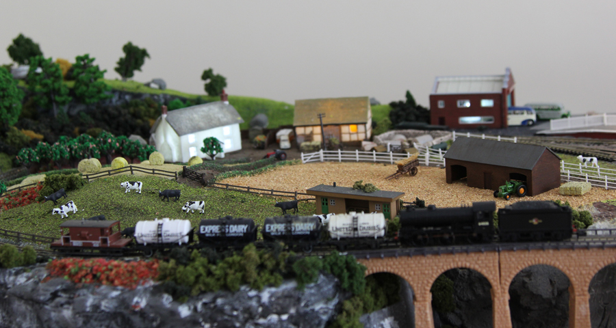 Scale Model Train Layouts for Small Spaces