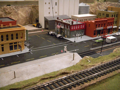 model train layout