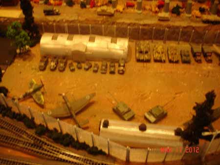 model railroad airfield