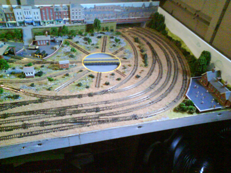 N scale model railway