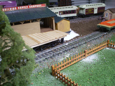 train diorama