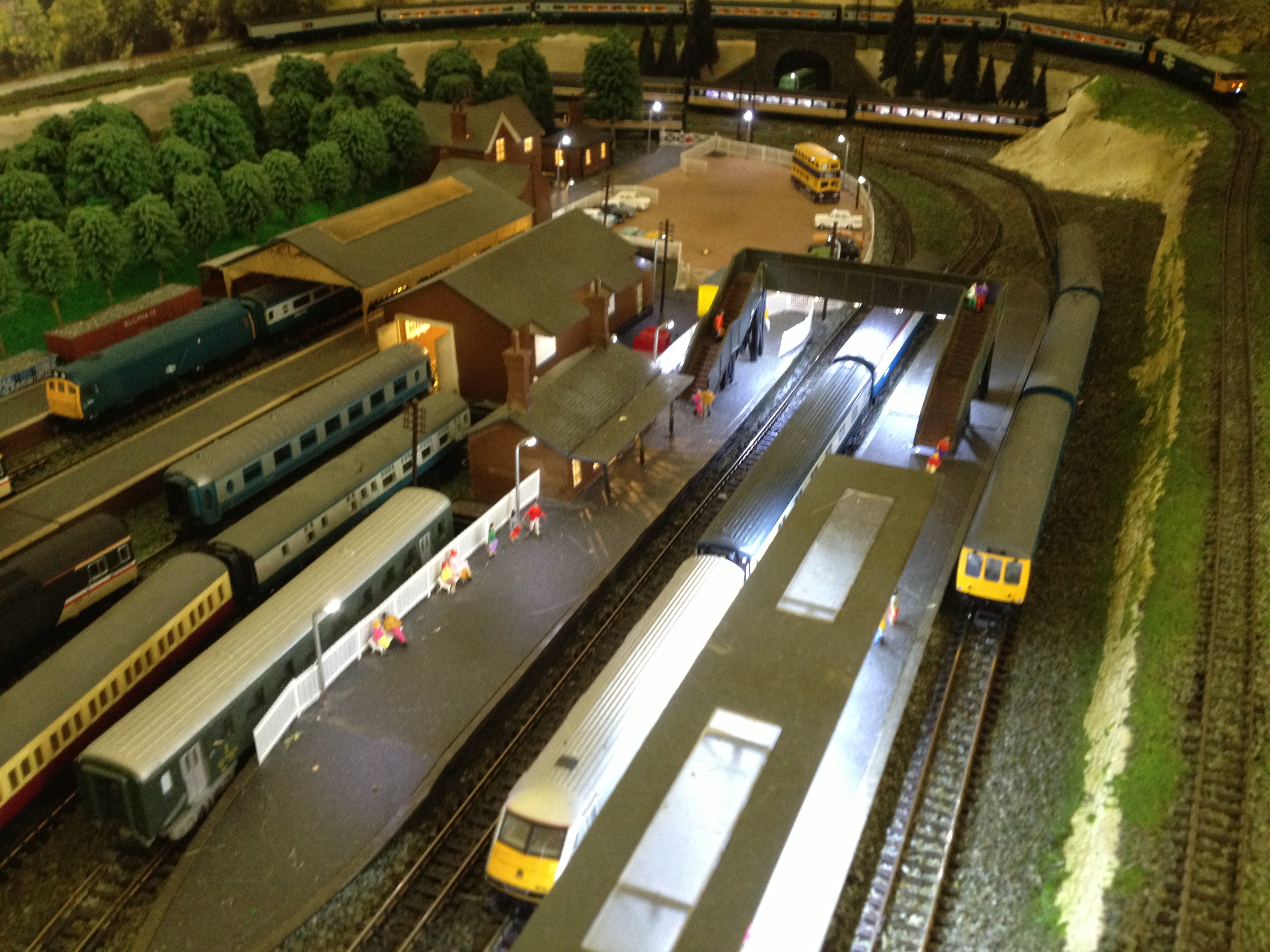 N gauge railway layout - Peters - Model railroad layouts plansModel