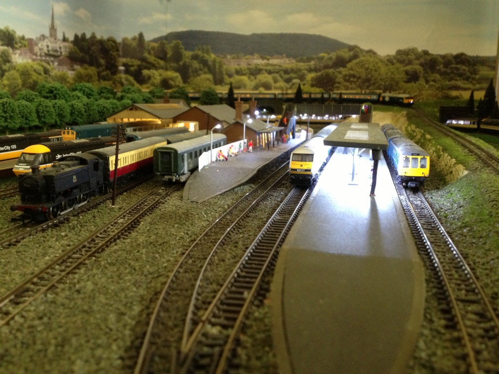 N hauge model railway