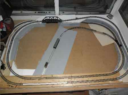 track layout for incline