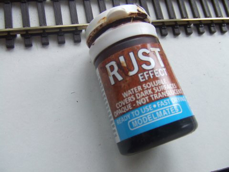 weathering your model railway rust