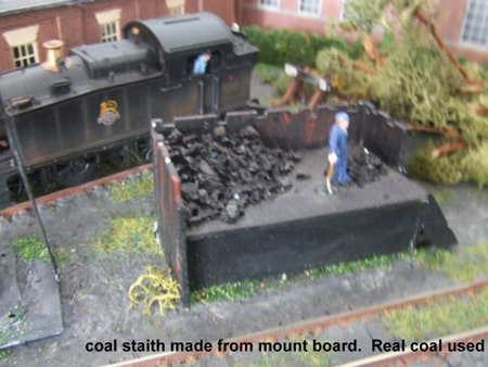 weathering your model railway coal