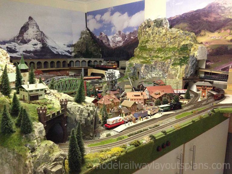 Swiss model train layouts Peter's Model railroad layouts plansModel