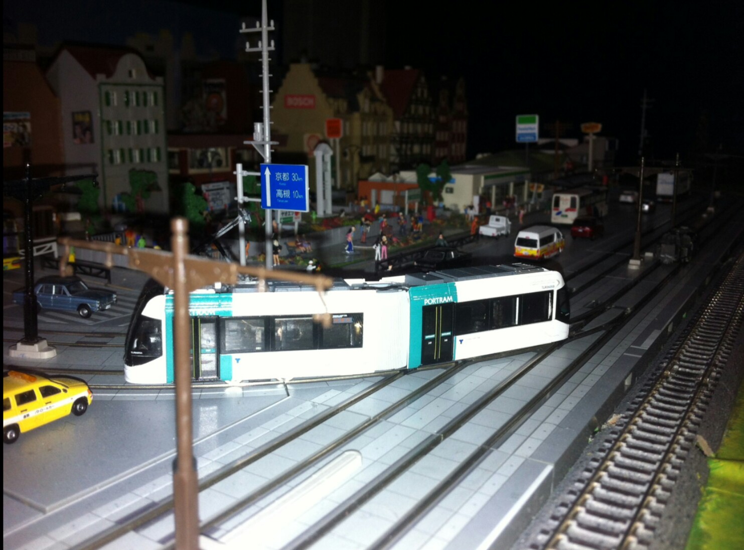 N scale tram