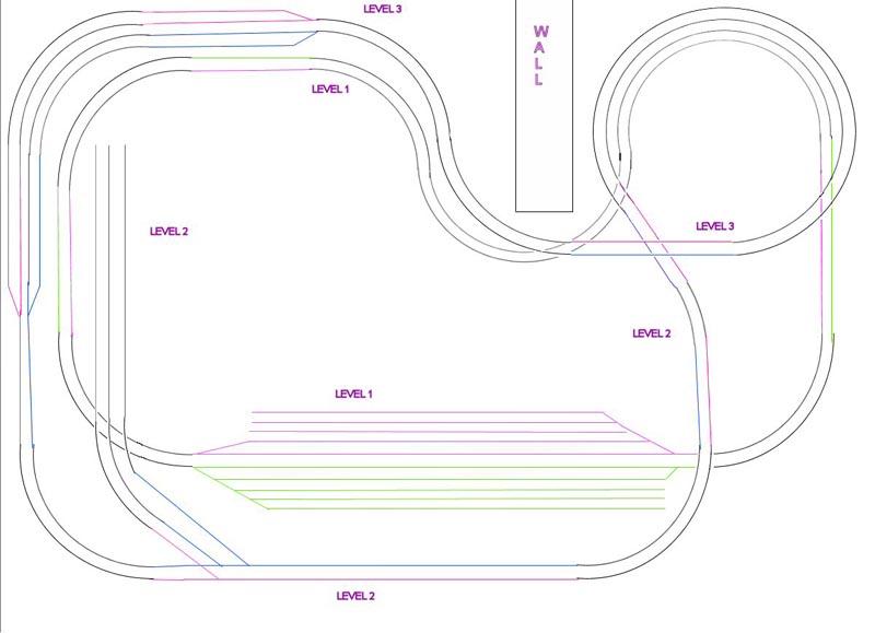 british n gauge track plan