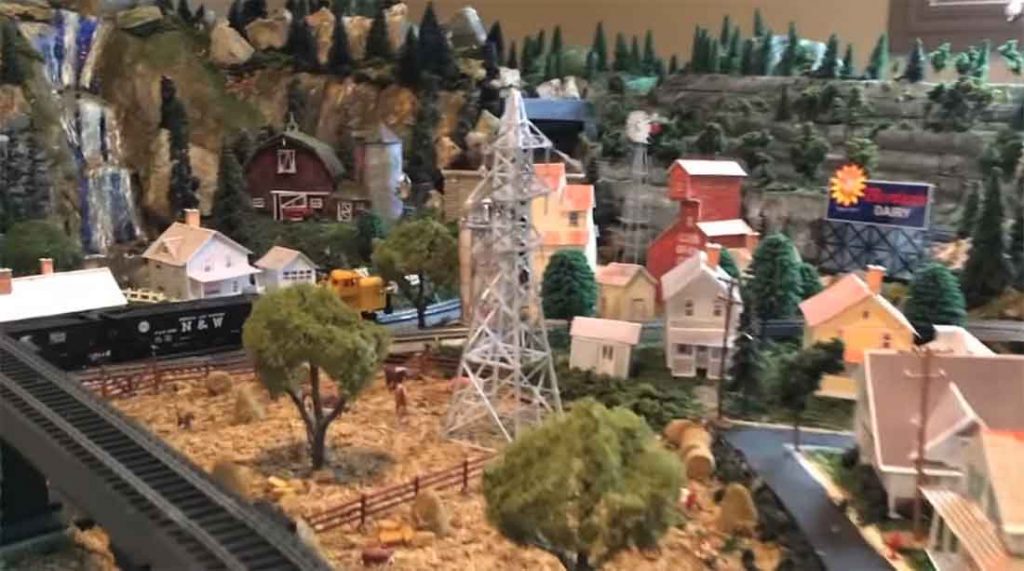 Ho Scale Helicopter Fly Through - Model Railroad Layouts Plansmodel 