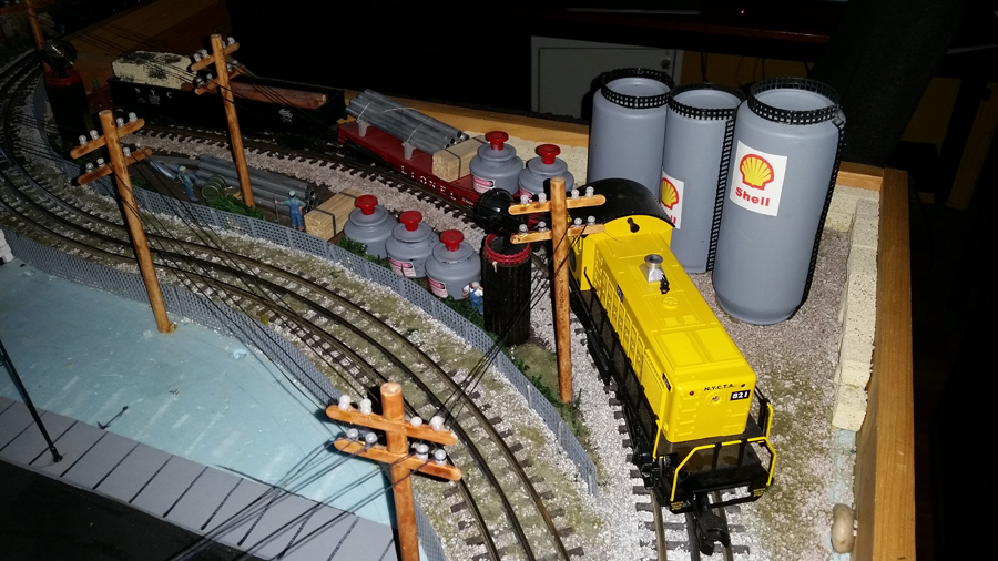 O scale Lionel layout