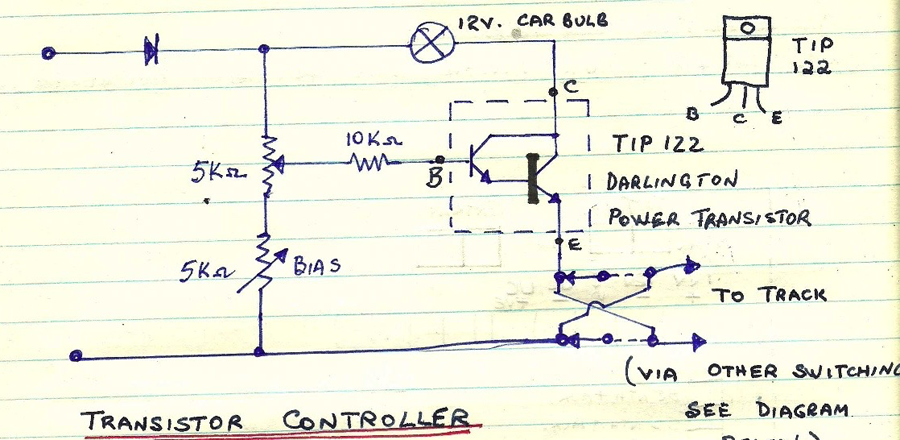 model train wiring plan
