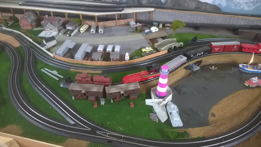 model train track