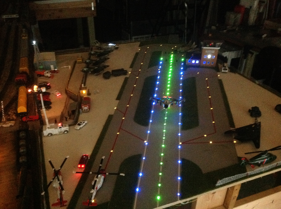 HO scale airport