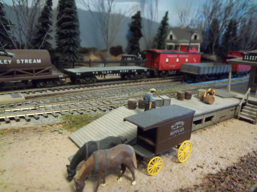 model railroad horse