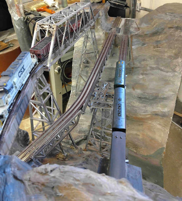 Model trestle train bridge Model railroad layouts plansModel railroad