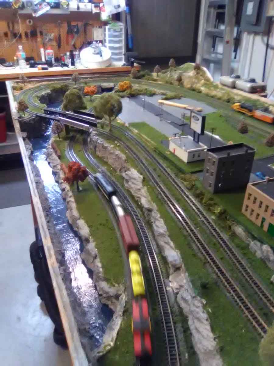 n scale 3x6 model railroad
