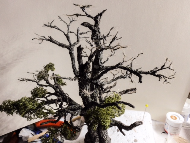 model railroad tree from wire