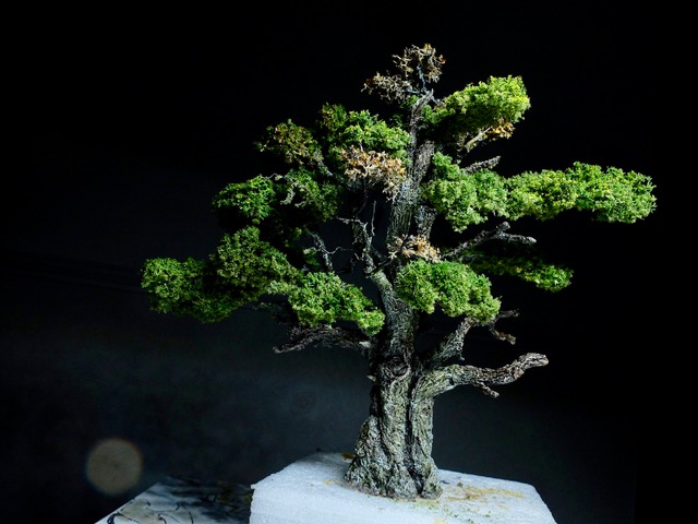 model railroad tree from wire