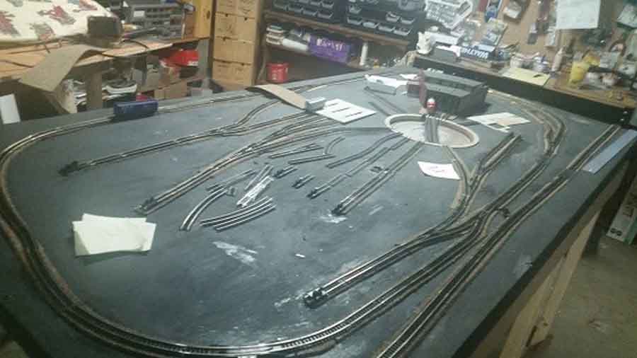 model train layout N scale