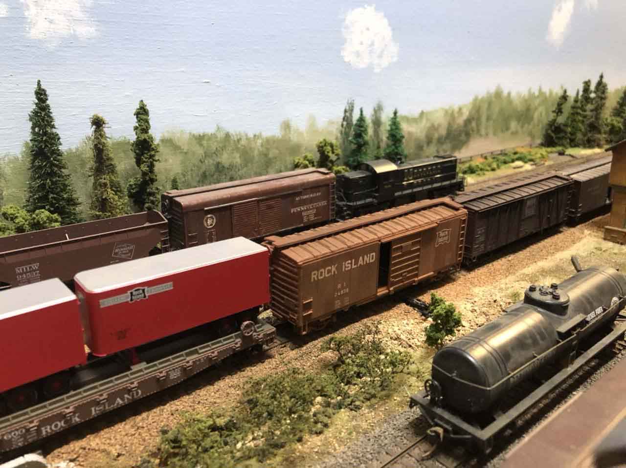bills model railroad layout