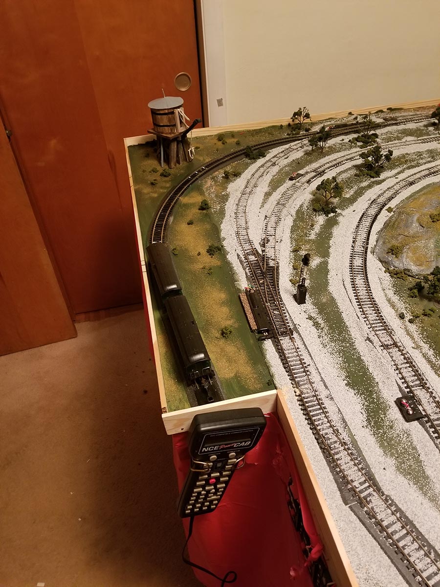 HO scale track extension