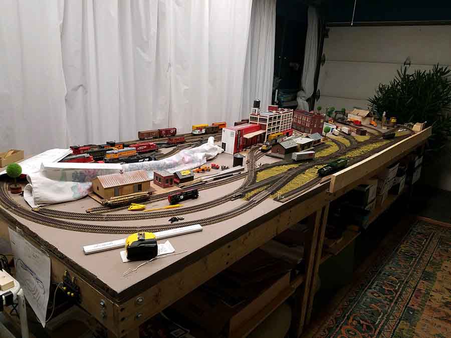 HO model railroad