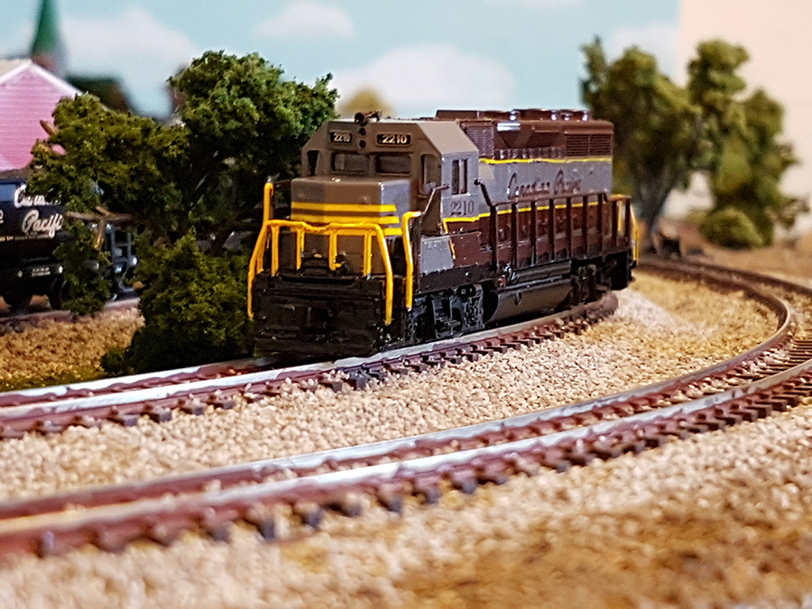 n scale model railroad