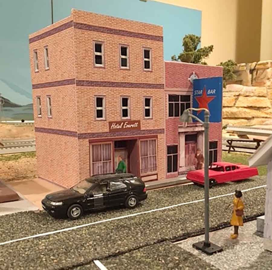 model railroad shop