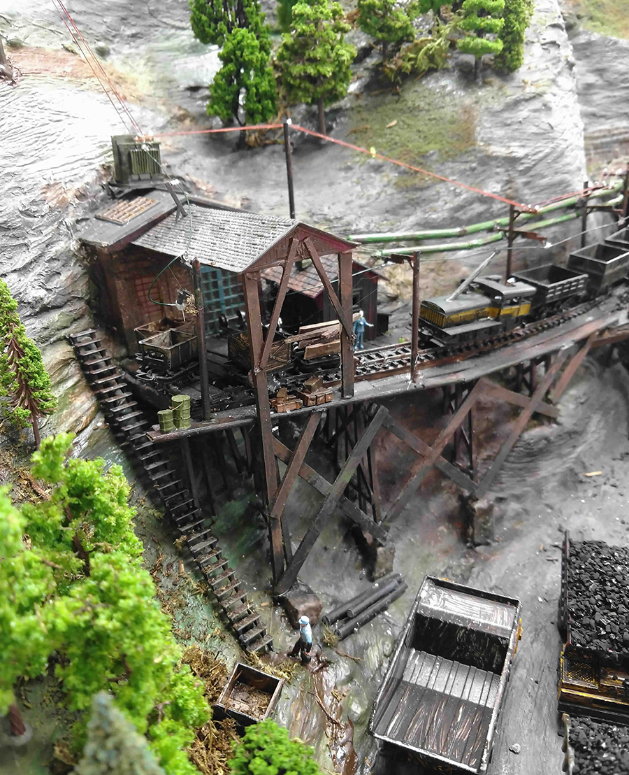coal mine layout