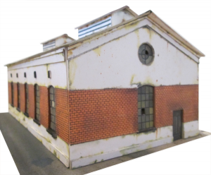 Model train engine shed plans - anyone can make these - Model railroad ...