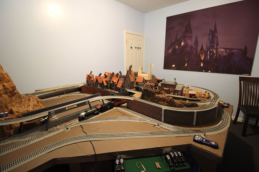 Harry Potter model train