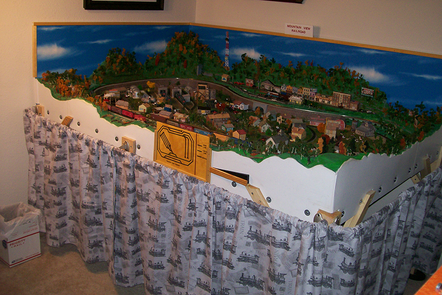 n scale model railway