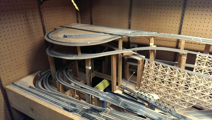 N scale track plans 2x8