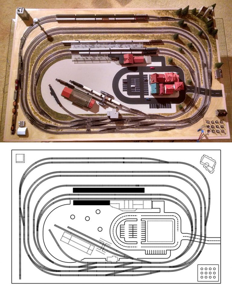 Z scale Model railroad layouts plansModel railroad layouts plans