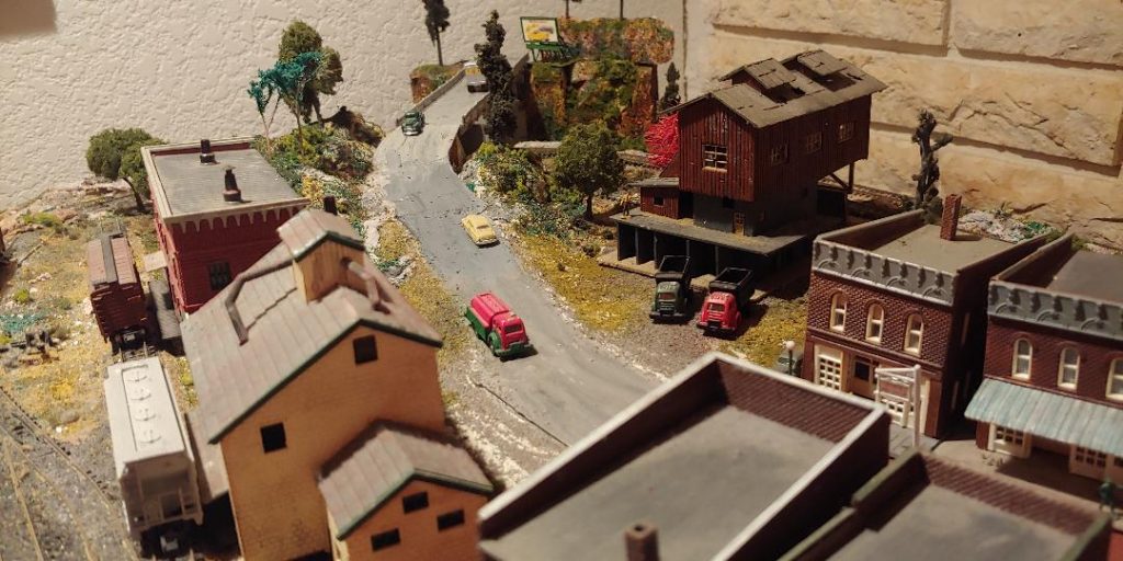 Michael's N scale on a door Model railroad layouts plansModel railroad layouts plans