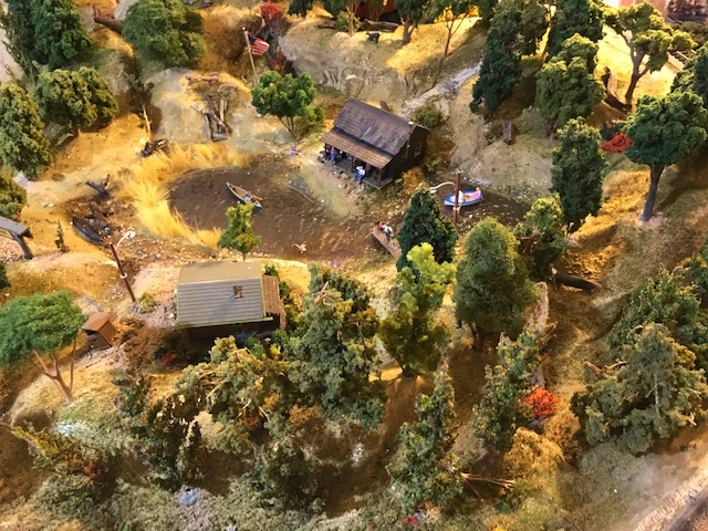 ho scale scenes pond