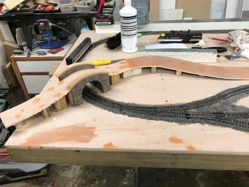 5ft x 3ft model railway