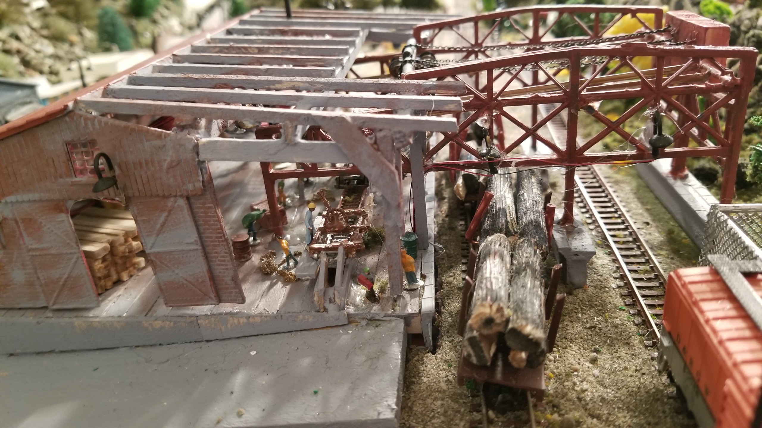 8x8 model railroad