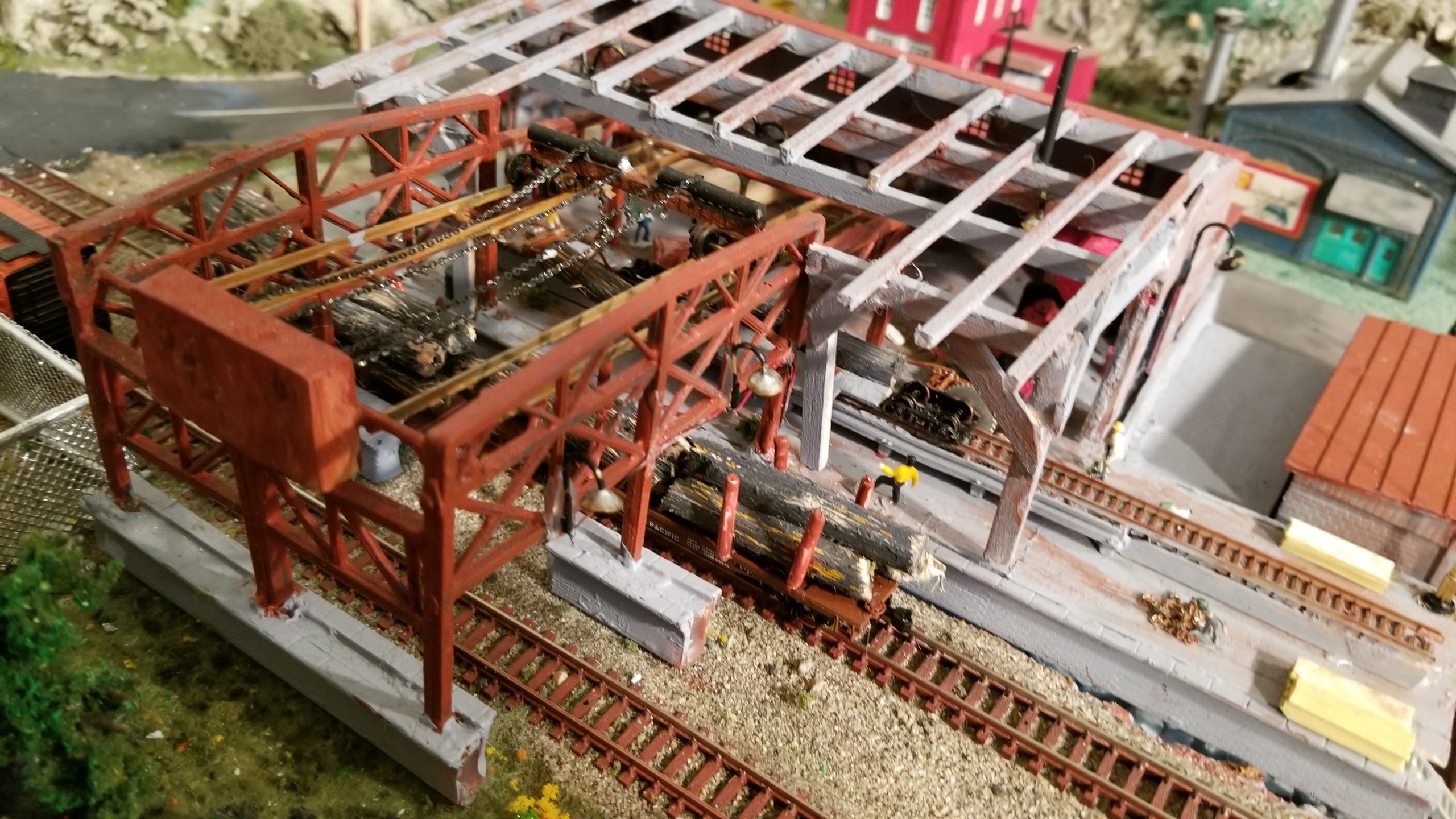 model railway 8x8