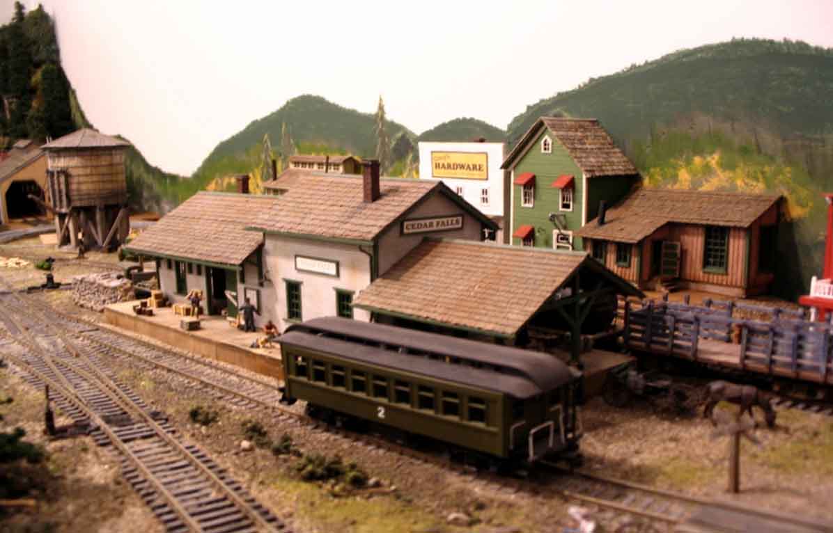 model railroad lumber