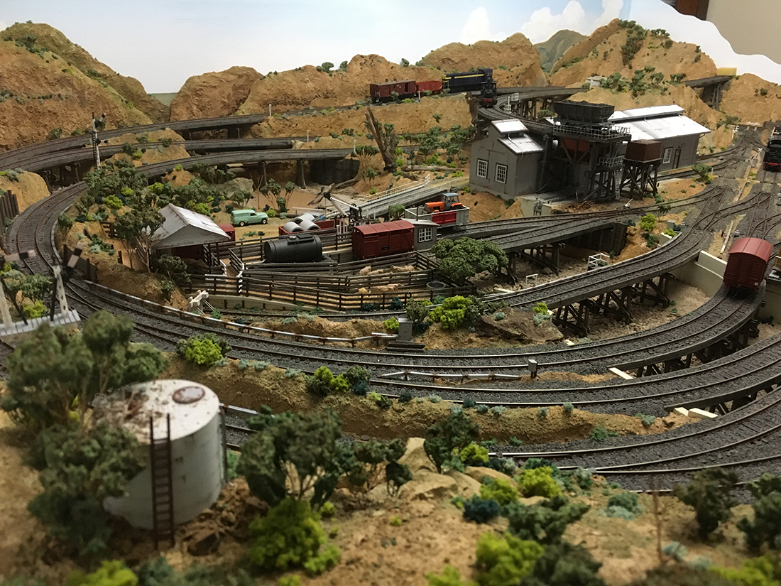 stunning model railroad