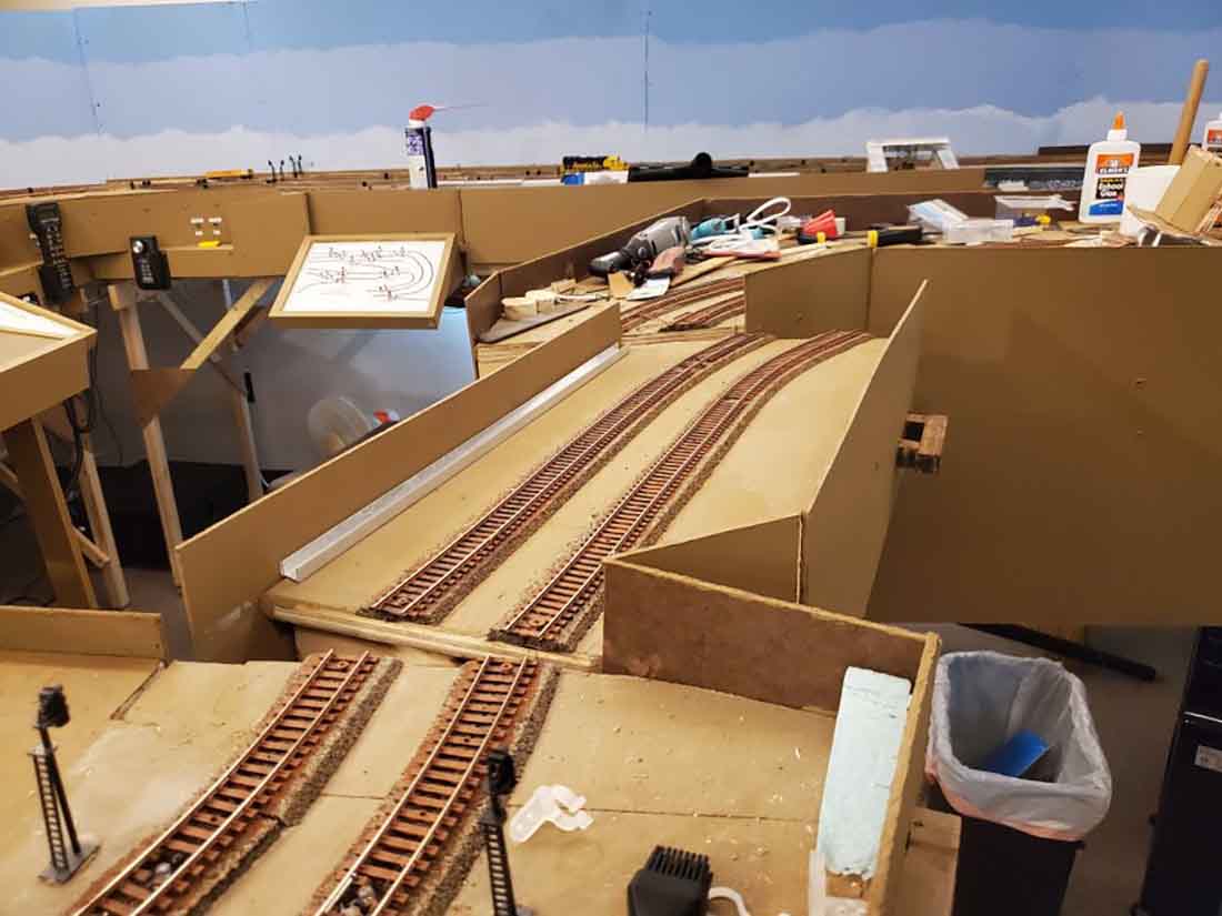 model railway layout