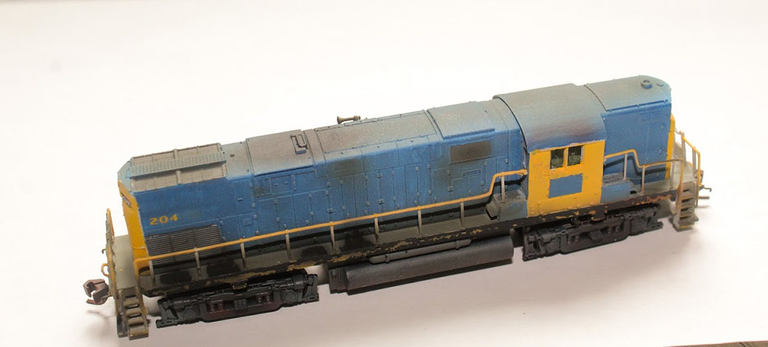 N scale paint