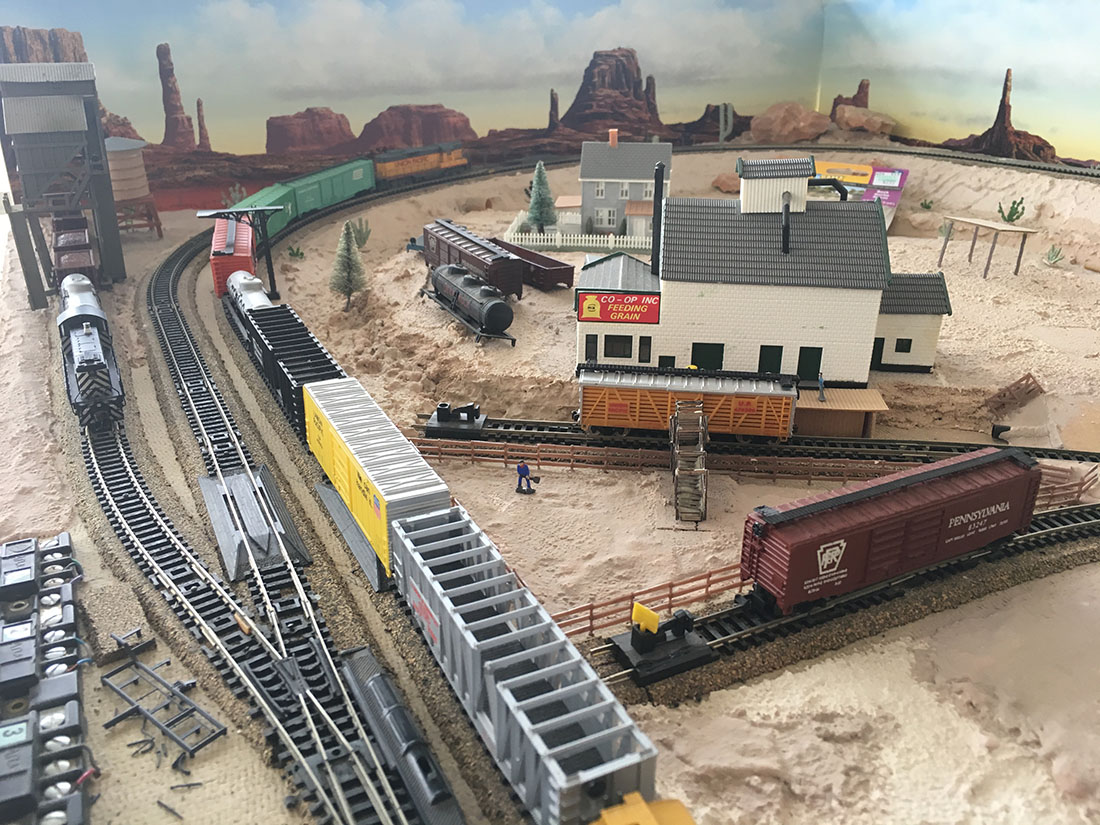 small N scale layout