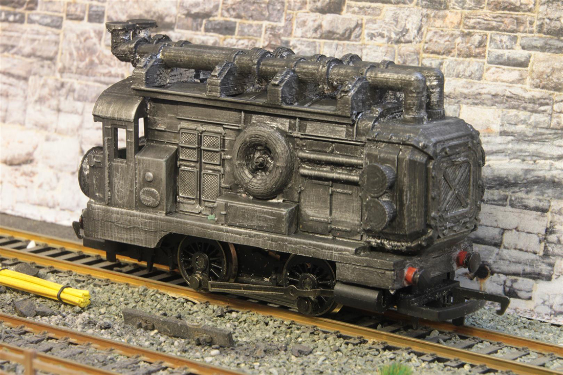 steam punk locomotive