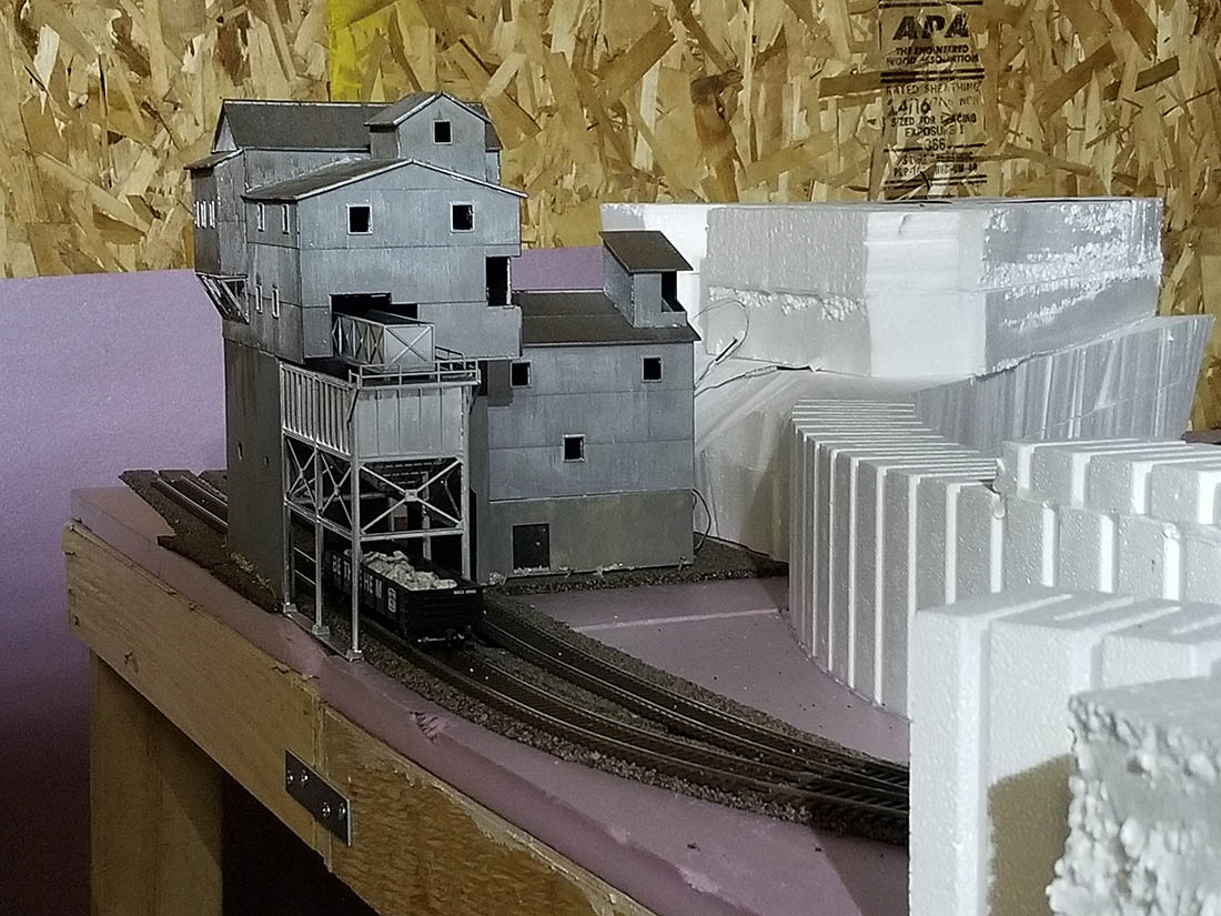 starting your train layout sceney