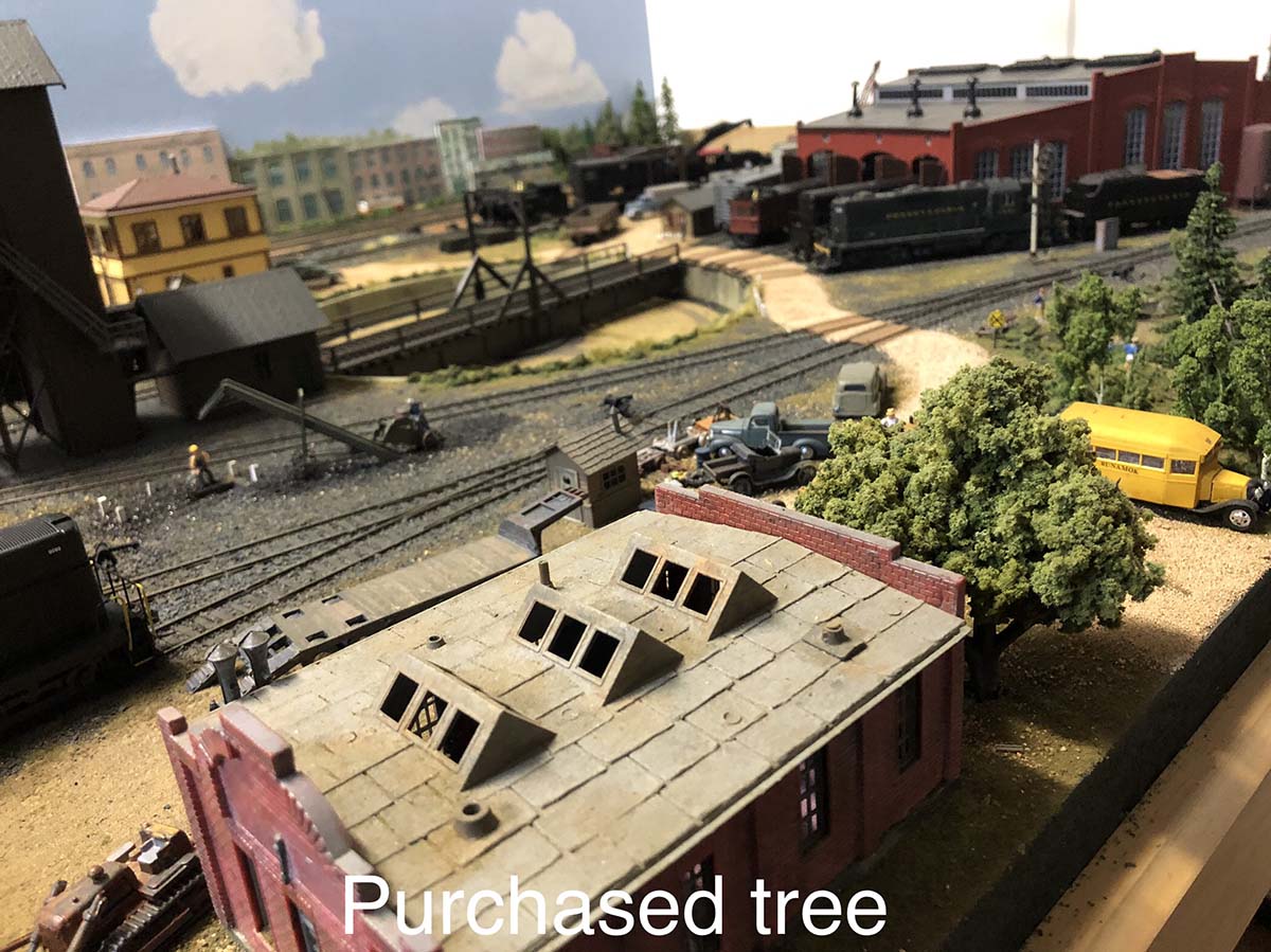 model railway scenery