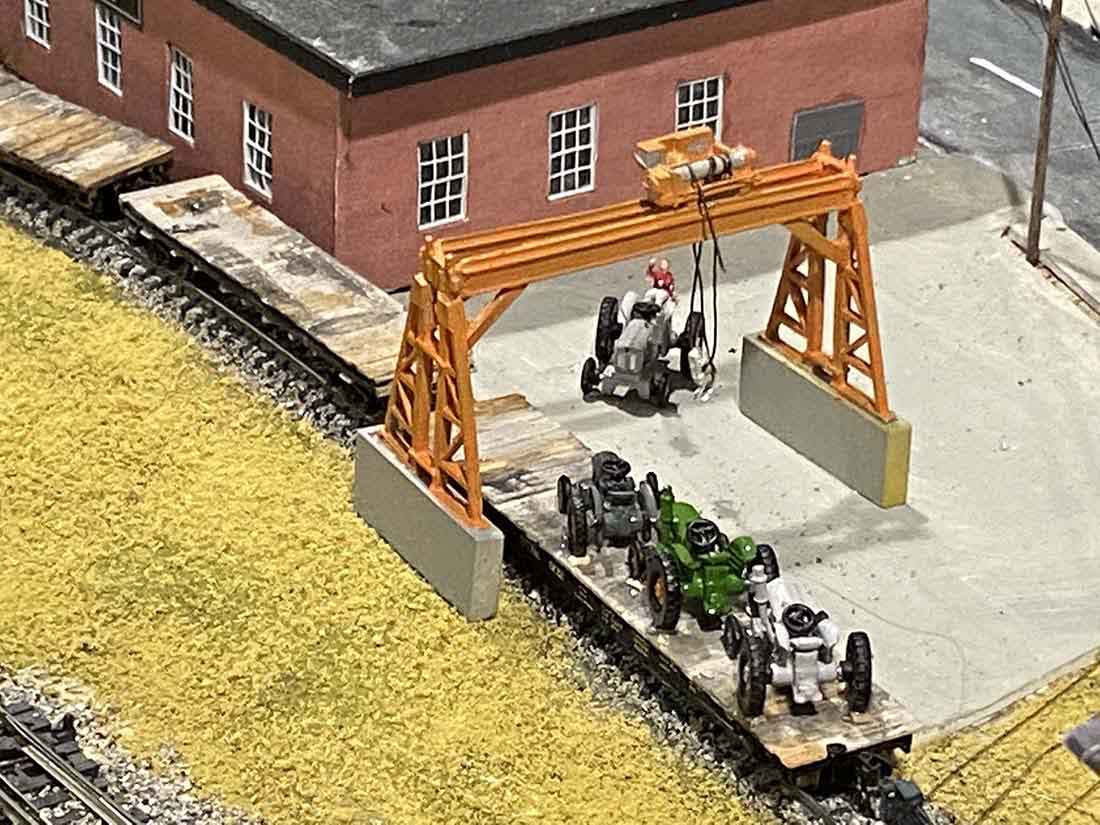 N scale tractor factory